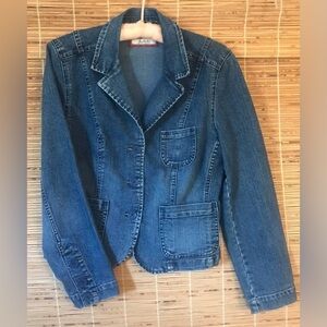 Vintage Jordache Girls Denim Jean Jacket Size XL